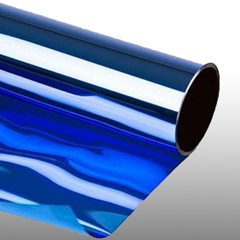 Sonnenschutzfolie blau Selbstklebend Fensterfolie Tönungsfolie 75 x 300cm