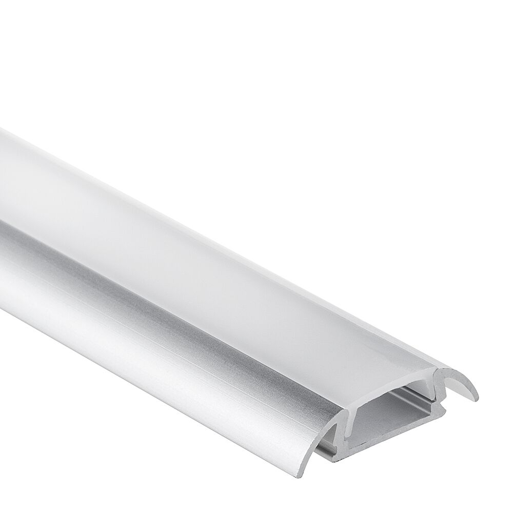 50cm LED Aluminium Profile Aufputzprofil V// U-Profil für LED-Streifen Elbe DE